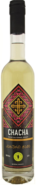 CHACHA 50% aged in oak barrels for 6 months, Georgia